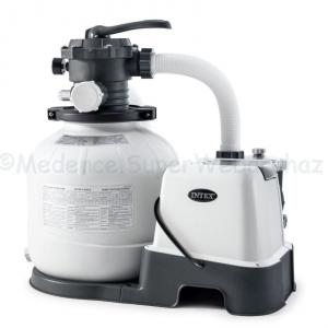 Sóbontós, homokszűrős vízforgató KRYSTAL CLEAR QX2100, 5,7 m3/óra ECO technológiával