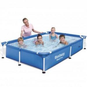 SPLASH fémvázas medence 221 x 150 x 43 cm