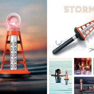 STORM úszó hőmérő világítással