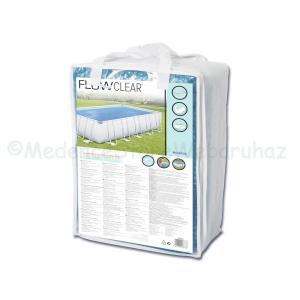 Szolár medencetakaró 703 x 336 cm, téglalap alakú medencékre