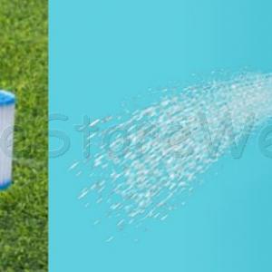 Szűrőbetét tisztító kefés pisztoly