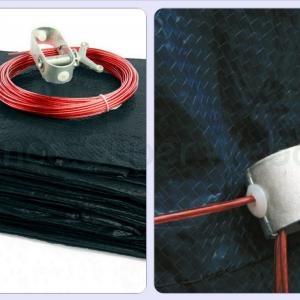 Takarófólia fémfalas 460 cm Ø medencéhez