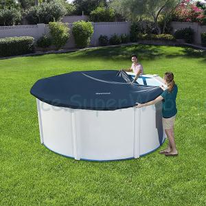 Takarófólia fémpalástos 360 cm Ø medencéhez