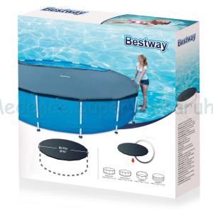 Takarófólia fémvázas  488 cm Ø medencéhez