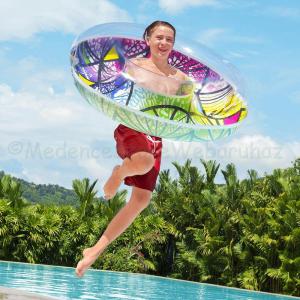 Úszógumi 119 cm - ólomüveg hatású mintával