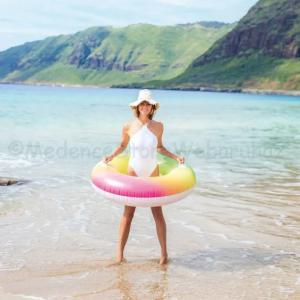 Úszógumi 122 cm - Rainbow