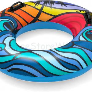 Úszógumi 91 cm - Coastal Castaway pálmafák kék hullám