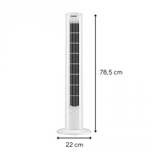 Ventilátor oszlop távirányítóval 45 W - Breeze