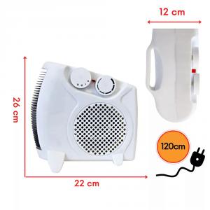 Ventillátoros hűtő-fűtő berendezés 1000/2000 W