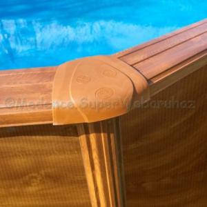 WOOD Star famintás merevfalú medence 5,5 m x 1,32 m