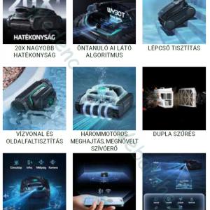 WYBOT M2 akkumulátoros automata porszívó