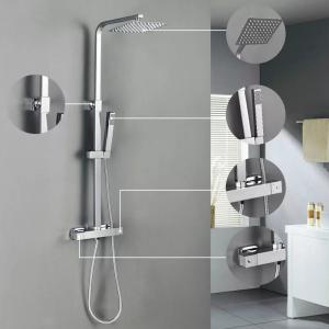 Zuhanyszett termosztátos csapteleppel - Tullino