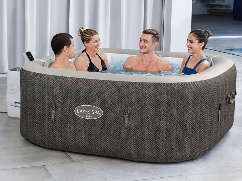 HydroJet 6 Lay-Z-Spa CABO Smart masszázsmedence, 4-6 személyes