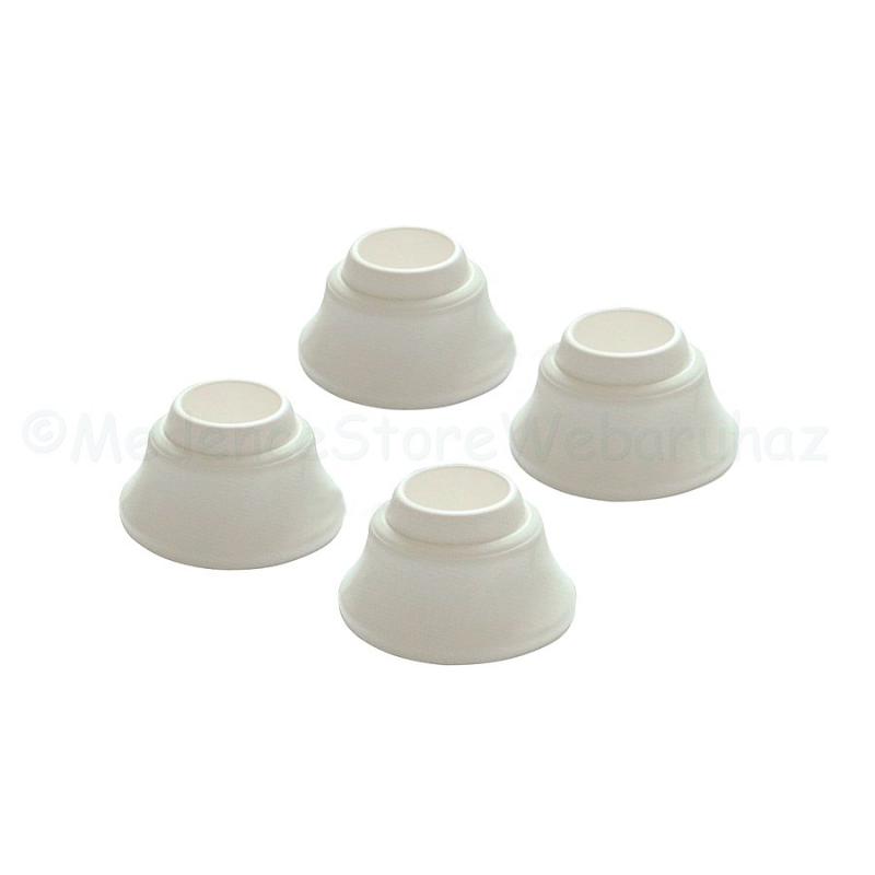 Létra tappancs csuklós fehér 4 db