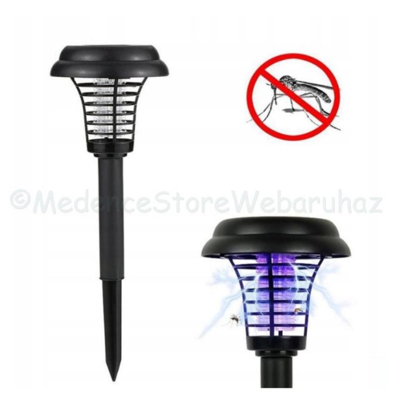Napelemes lámpa / rovarriasztó, fehér LED / UV - Strend Pro MOKI 57