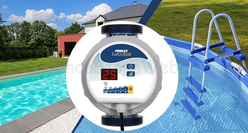 Sóbontó - klorinátor 6 g/h  - Poolex Turbo Salt 30 m3-ig