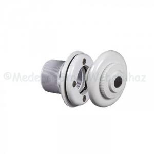 Átvezető idom befúvóval fémpalástú medencéhez