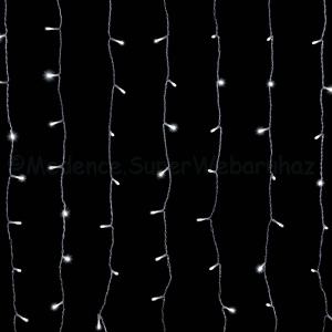 Crystalline fényfüggöny 192 LED 2 x 0,9 m - toldható