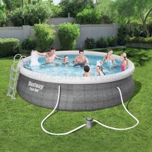 Családi körmedence 457 x 107 cm készlet - RATTAN