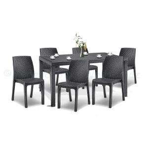 Étkező garnitúra szett - Hellda 6+1