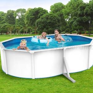 Family Pool merevfalú medence 4,9 x 3,6 x 1,2 m - fehér