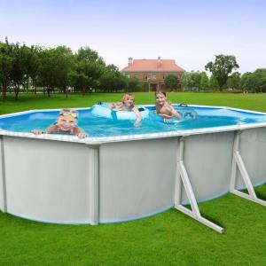 Family Pool merevfalú medence  6,1 x 3,6 x 1,2 - fehér