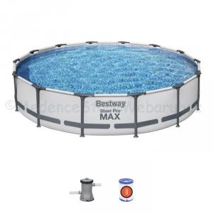 Fémvázas medence 427 x 84 cm szűrővel