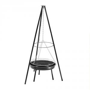 Grill készlet háromlábú állvánnyal