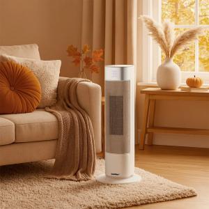 Hűtő-fűtő oszlopventilátor 1000W / 2000W - Alizee fehér