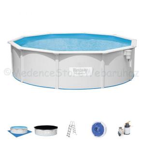 Hydrium merevfalú medence készlet HOMOKSZŰRŐVEL 460 cm x 120 cm