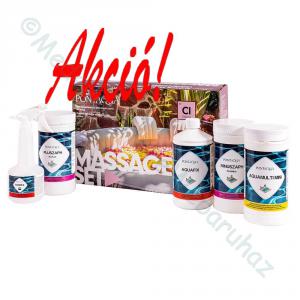 Klóros vegyszerkészlet masszázsmedencéhez