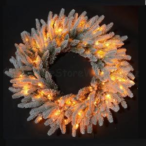 Koszorú havas 60 cm 300 LED - Frozen Light