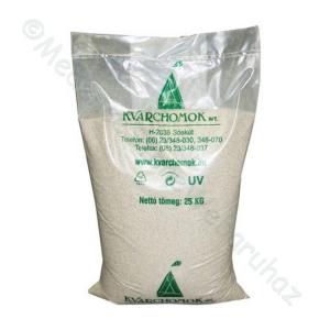 Kvarchomok 0,7-1,2 mm szemcseméret 25 kg