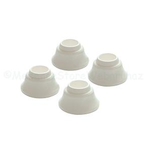 Létra tappancs csuklós fehér 4 db