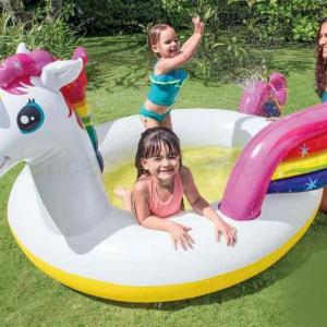 Pancsoló zuhannyal 272 x 193 x 104  cm - unikornis