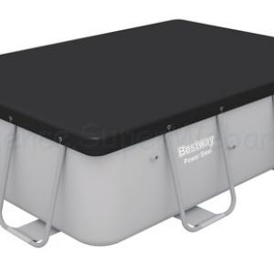 Takarófólia szögletes fémvázas 282 x 196 cm-es medencéhez