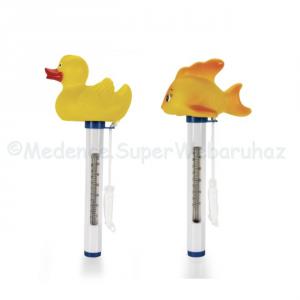 Úszó hőmérő figurás - kacsa, aranyhal