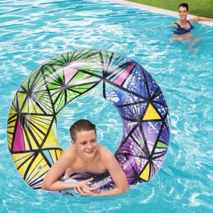 Úszógumi 119 cm - ólomüveg hatású mintával