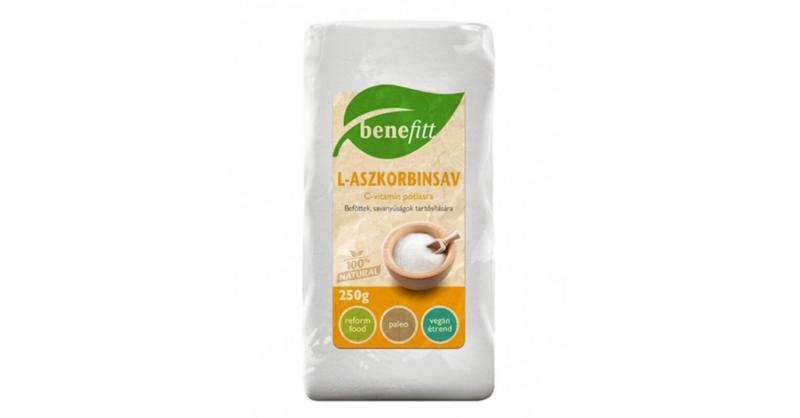BENEFITT L-ASZKORBINSAV 250G