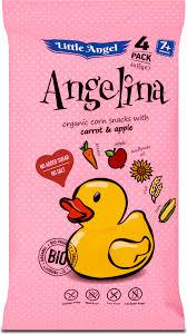 BIO BIOPONT ANGELINA KUKORICÁS SNACK 4*15G