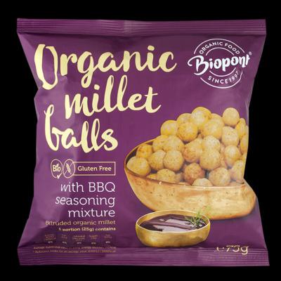 BIO BIOPONT KÖLESGOLYÓ EXTRUDÁLT BARBECUE 75G