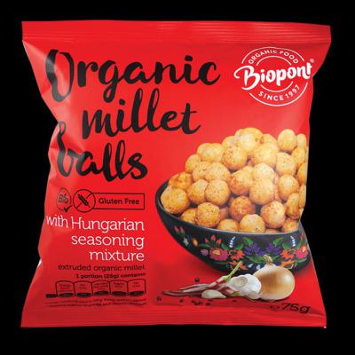 BIO BIOPONT KÖLESGOLYÓ EXTRUDÁLT MAGYAROS 75G
