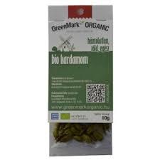 BIO GREENMARK KARDAMOM, HÁNTOLATLAN ZÖLD EGÉSZ 10G