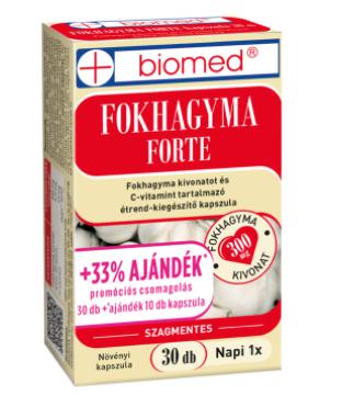 BIOMED FOKHAGYMA FORTE KAPSZULA 30DB