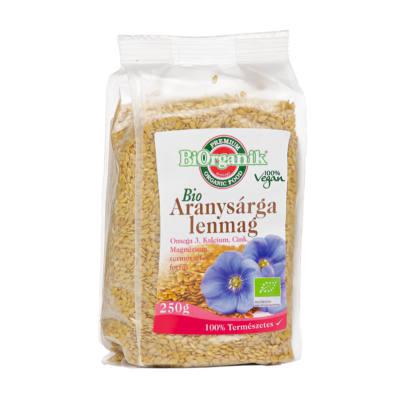 BiOrganik BIO aranysárga lenmag 250g