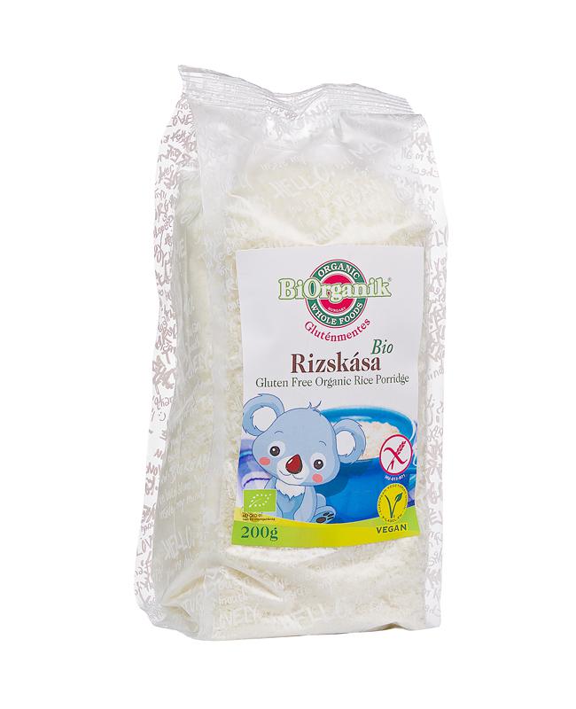 BiOrganik BIO gluténmentes rizskása 200g