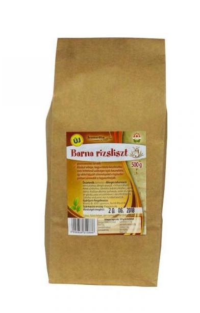 BONETTA GLUTÉNMENTES BARNA RIZSLISZT 500G