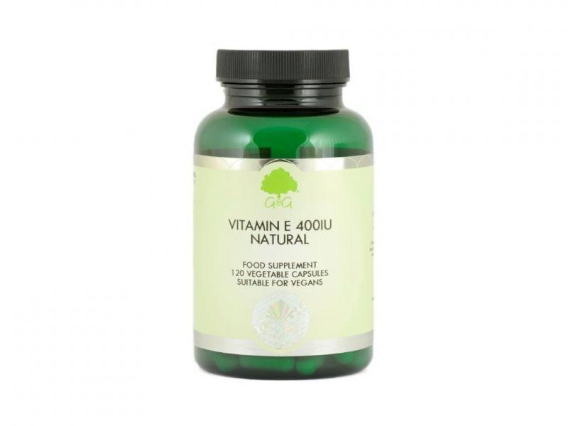E-vitamin (természetes) 400NE 120 kapszula (G&G)
