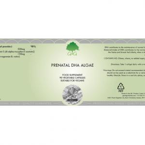 DHA Algaolaj 500mg (Prenatal DHA Algae) 90 növényi lágykapszula (G&G)