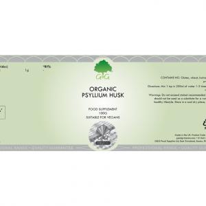 PSYLLIUM HUSK (ORGANIKUS) 100G (G&G)